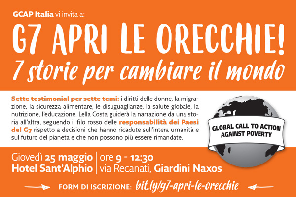 G7 APRI LE ORECCHIE! 7 storie per cambiare il mondo