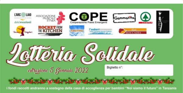 E’ arrivata la Lotteria Solidale del COPE!